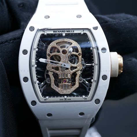 skull watch richard mille|richard mille rm 052 watch.